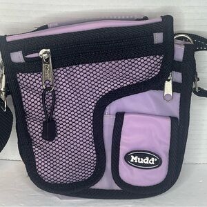 Y2K Mudd Lavender and Black Crossbody Bag